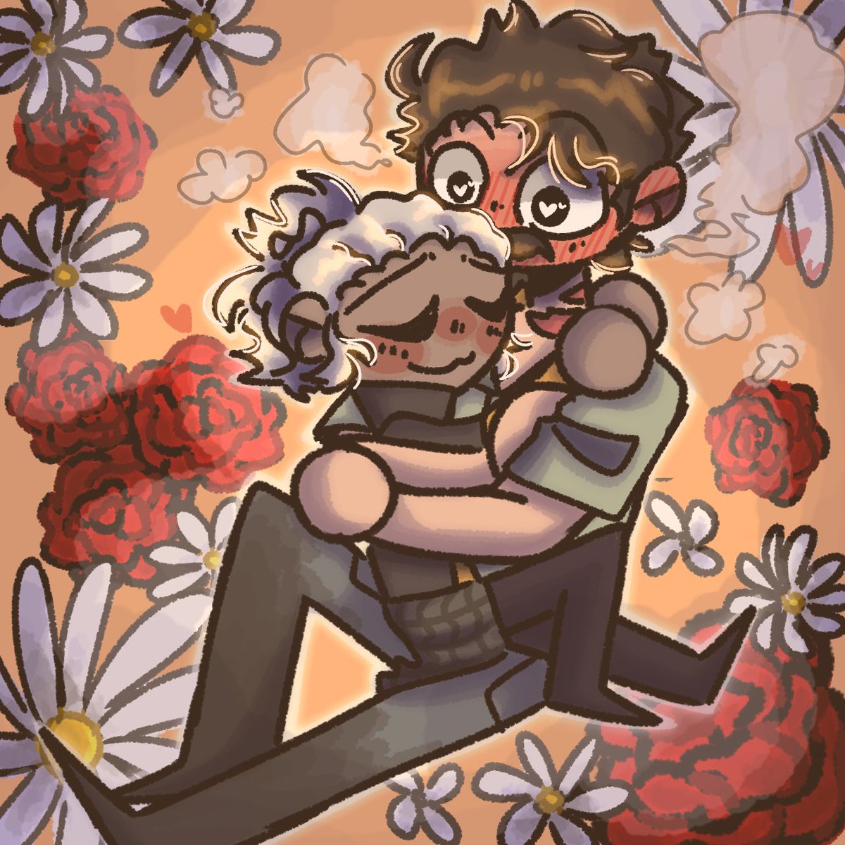 CeltaRebaixadu's tweet photo. Abraço + flores 🌹🌼

#Balubens #OShippParanormal https://t.co/ClTIXH2Crs