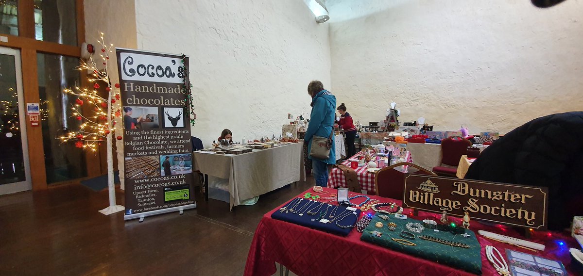 Dunster_Info's tweet photo. Wonderful time at the Tithe Barn today for the Christmas Bazaar
#Dunster #DunsterVillage #DunsterInfo #Somerset #Exmoor #ExmoorNationalPark #TitheBarn #DunsterTithe https://t.co/u6OCz2OYls