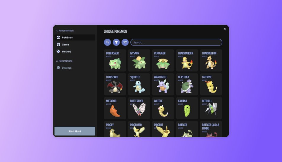PoketchApp's tweet image. A lot of hunt setup improvements coming in hot next week!