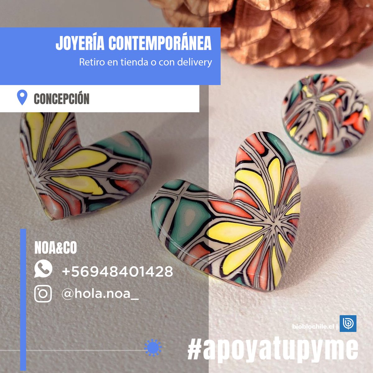 biobio's tweet photo. #PymeChallenge ¿tienes una pyme o conoces a alguien que la tenga? Compártela con nosotros por IG para poder ayudarlos y juntos apoyemos a los microempresarios💪
Por la gran cantidad de mensajes que recibimos no nos es posible responderles, pero leemos todas sus solicitudes. https://t.co/G0FDiM3Yee