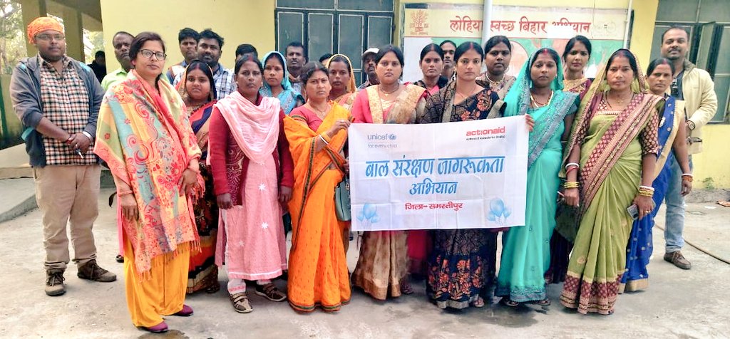 saurabhiirm's tweet photo. @ActionAidIndia organized training of frontline workers - Vikas Mitras in Sadar &amp; Kalyanpur blocks of #Samastipur on the issue of Child Protection &amp; formation of #adolescent collectives for addressing the issue of child marriages, child labour, trafficking etc. @sndeep @EkramPRO https://t.co/PhrXKkDMJo