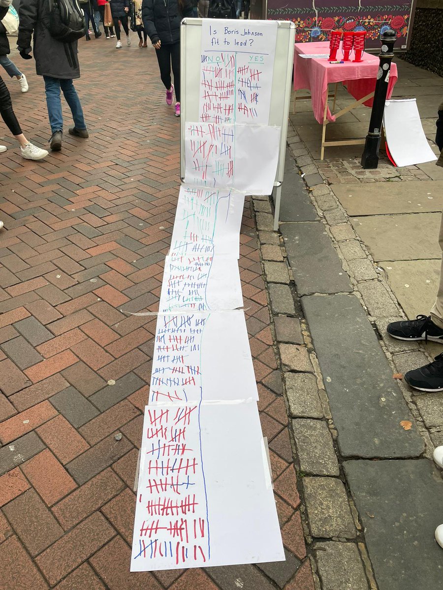 mike_blamires's tweet photo. Final update on Canterbury High Street in response to the question 'Is Boris Johnson fit to lead?' https://t.co/4u0JCXuAZB