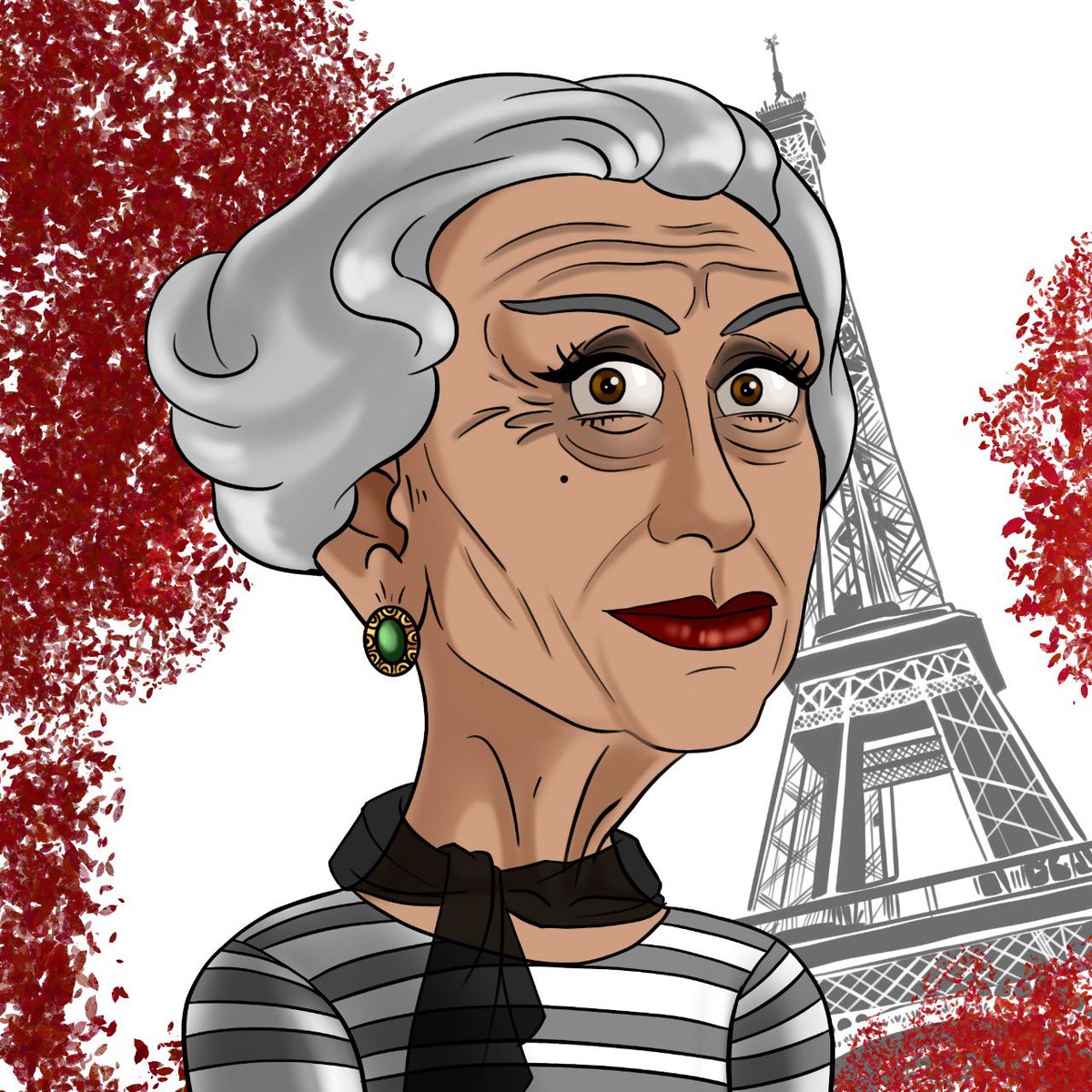 French fashion designer 🇫🇷 who ruled Parisian haute couture for almost six decades… 👠 ✨
She is famous for her timeless designs, trademarks suits and little back dresses. 👗 🤑
Welcome to « The Designer » 👓

#getretired #degenerategranny #NFT #NFTs #crypto #partygrandpa #ETH