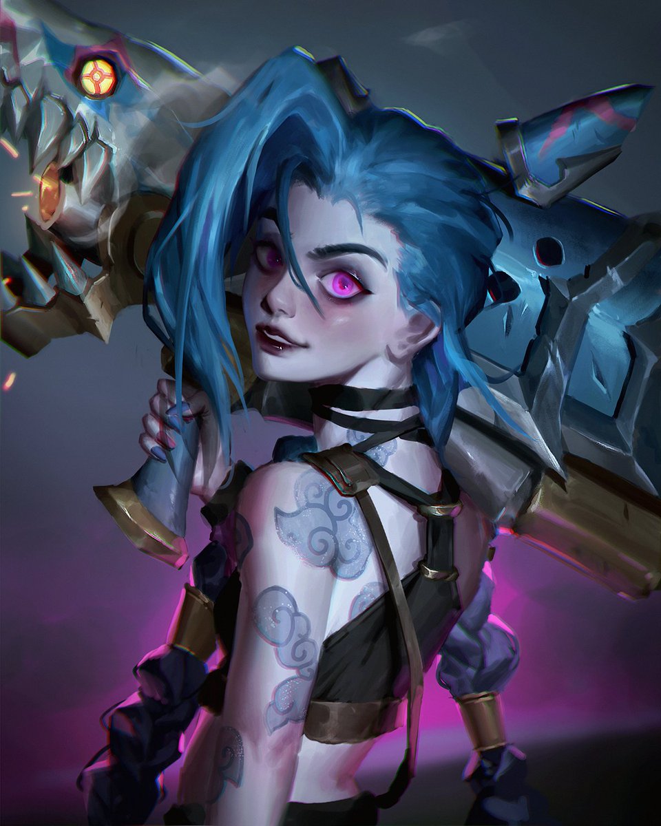 fiendvenator's tweet photo. 💙
#arcane #jinx https://t.co/1Uh3oS9BHj