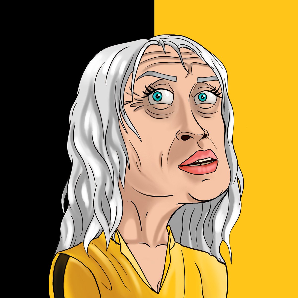 BE CAREFUL..... An assassin is joining the Metaverse🥷🏻 🤫 
She is the most famous killer of the Tarantino’s movies🩸 🎥 

Welcome to.... this new Degenerate Granny « The Bride Killer » 👰‍♀️ !  🗡 🩸🐍

#getretired #NFT #NFTs #degenerategranny #crypto #partygrandpa #ETH