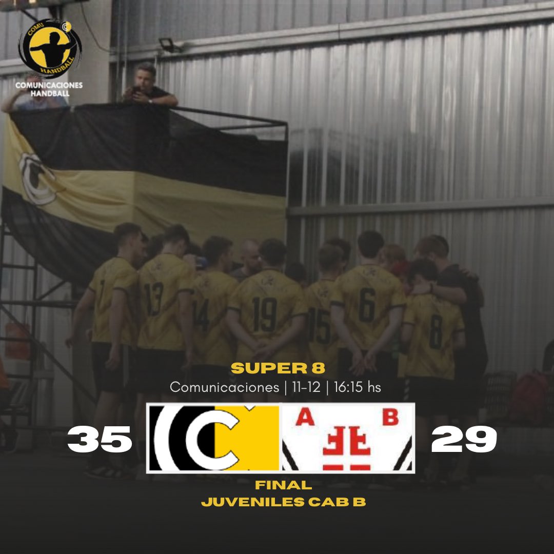 🏆 ¡¡¡CAMPEONES!!!

👉🏻 LOS JUVENILES LE GANARON EN UN PARTIDO SOBRESALIENTE EN CASA LA FINAL A SAG LOMAS Y SON CAMPEONES DEL SUPER 8 DE JUVENILES B.

👏🏻 ¡SON NUESTRO ORGULLO! ¡LOS QUEREMOS!

🌓 #OrgullosxsDePertenecer