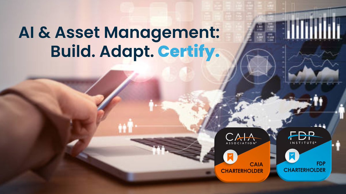 FDPbyCAIA's tweet photo. "What do experts think about applying #AI effectively in #AssetMgmt? #Build platform. #Adapt organization. #Certify to trust" 
Reflections by @theapurvj  and @CAIA_BillKelly  on an amazing event by #FIAMtl #ClaudePerron and #RuslanGoyenko   https://t.co/lphRx1u0Gz https://t.co/ya1FniHJ17