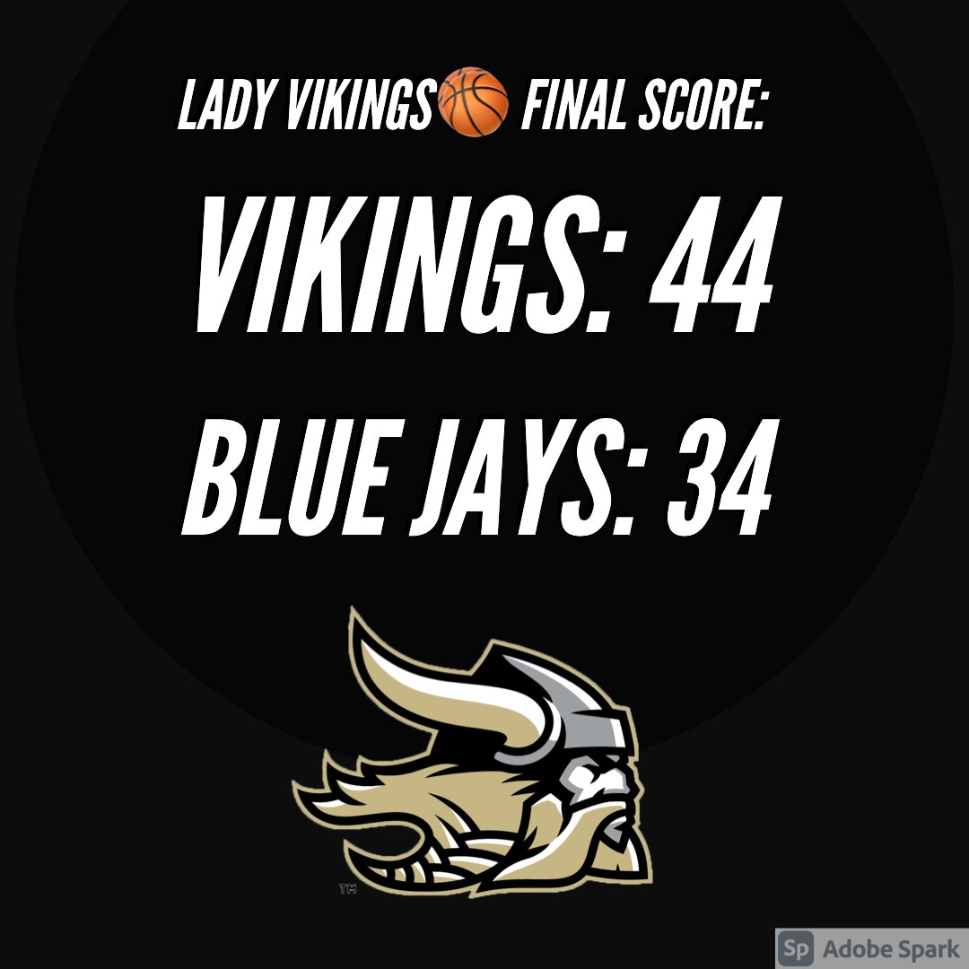 VikingsNW's tweet photo. Lady Viking 🏀 Final Score today… ginwvikings https://t.co/vj93ljo40L