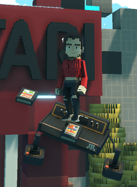 lilyawashington's tweet photo. @TheSandboxGame I have counted 2 Atari cartridges at the Atari portal! https://t.co/ZckS6WQB4N