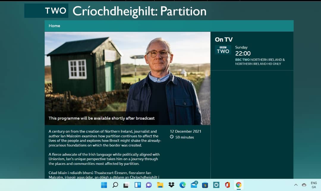 annasavo66's tweet photo. BBC2NI Sun. 12th Dec. 10pm Borders, Brexit and hopefully a nano second of mise😁
#art #ArtistOnTwitter #artist #artistinterview #artproject #irishborder #brexit #irishhistory #partition  #100years #Ireland #ireland100years #southarmagh #omeath #louthchat #louthcoco @DundalksNews https://t.co/8CzMhTQCF8