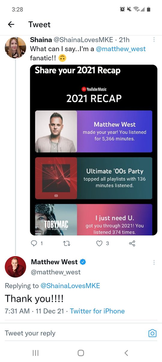 ShainaMilwaukee's tweet image. No YOU&apos;RE freaking out.
#MatthewWest