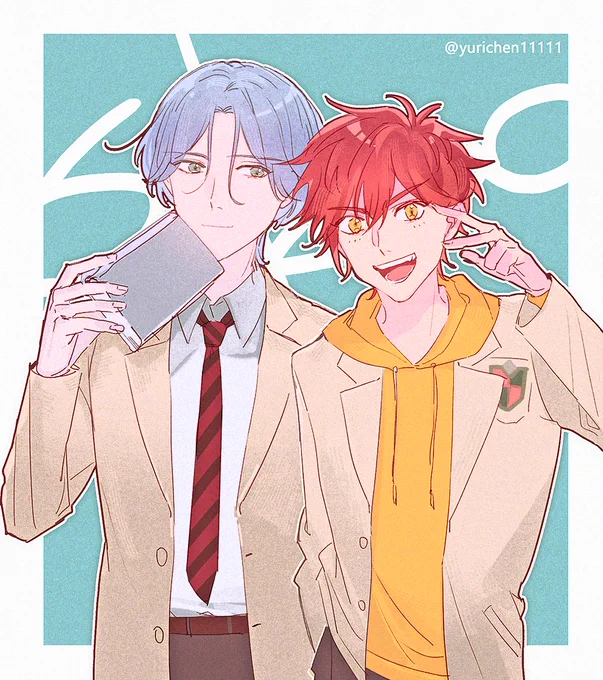 👓和加拿大校服(?) 