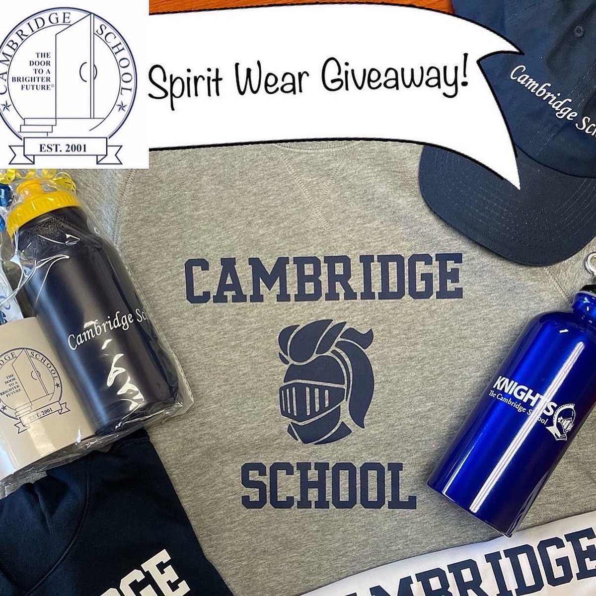 CSKnights's tweet photo. Our NEW website is only 3️⃣ days away!
⭐️ GIVEAWAY! ⭐️
📣 Cambridge Spirit Wear! 🎉
To gain another entry TODAY,
1️⃣ Like this post ❤️
2️⃣ VOTE for your favorite class: 🔤Language, ✏️Writing or 📖Reading
#wilsonreadingsystem #storygrammarmarker #framingyourthoughts https://t.co/R2tqxDORaE