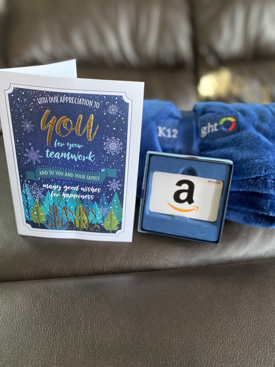What a thoughtful surprise from my work family ! Treat employees like they make a difference, and they will.