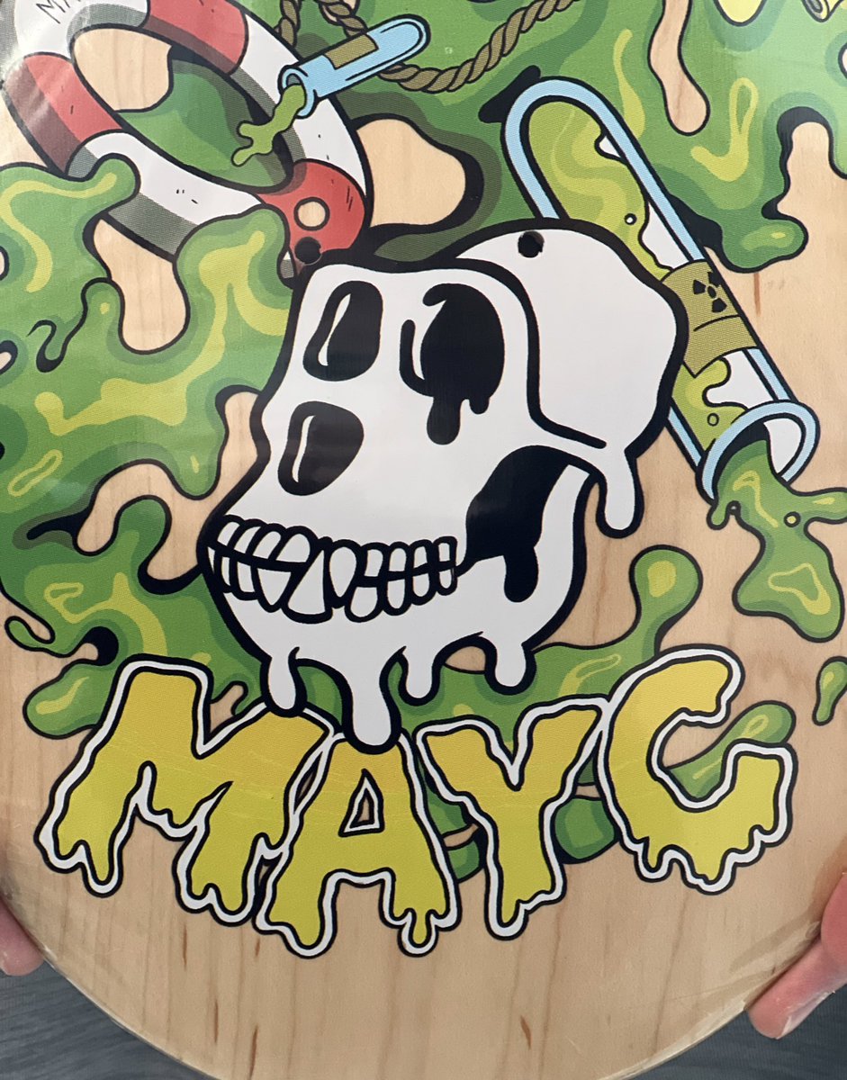 LadyApeFundy's tweet photo. Board 🛹 and Balls 🏀 #MAYC @BoredApeYC @weareround21 
🔥🙌🔥🙌 https://t.co/Z8S8bwWt3D