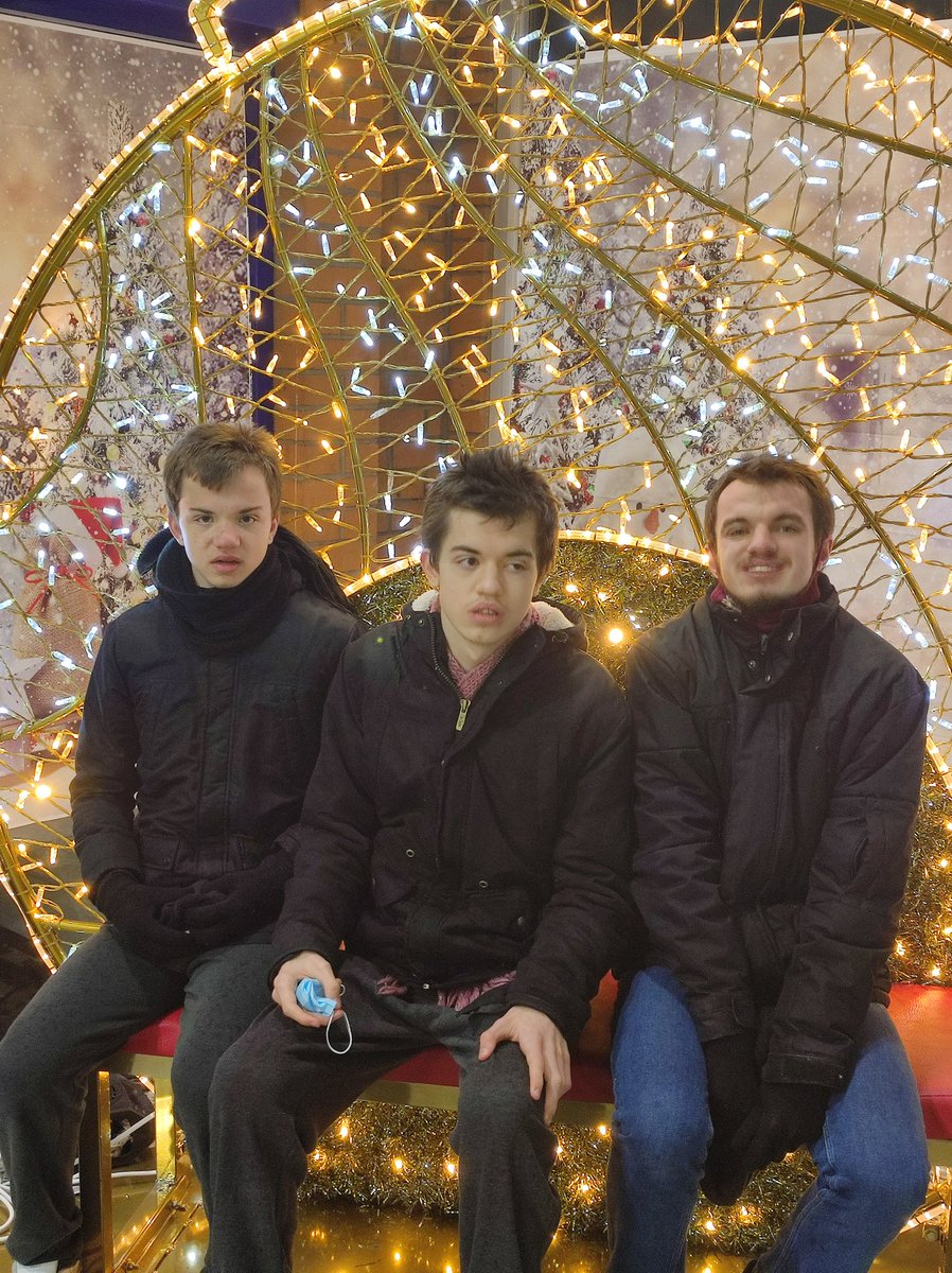 kim_wears's tweet photo. My 3 gorgeous and amazing boys after visiting our local Christmas market today. I'm so proud of the young men the are becoming #notalldisabilitiesarevisable #learningdisability #autismawareness #ADHD #lovemyboys https://t.co/2qstXfQX0j