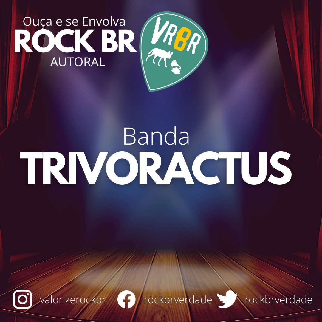A dica de hoje é a banda Trivoractus com o som "Circular" Sonzeira!🤘

Ouça acessando nosso site clicando na playlist VRBR! valorizerockbr.com.br! No Insta, acesse pela bio!

Insta: @trivoractus

#rockautoral
#rockbr
#dicasvrbr