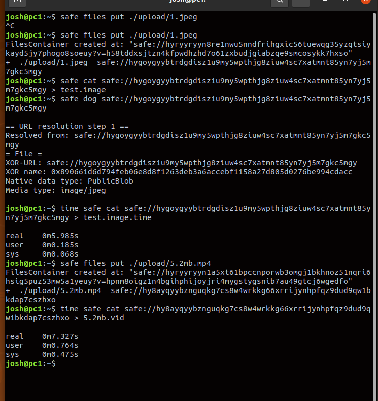 joshclsn's tweet image. #safenetwork doing its thing.