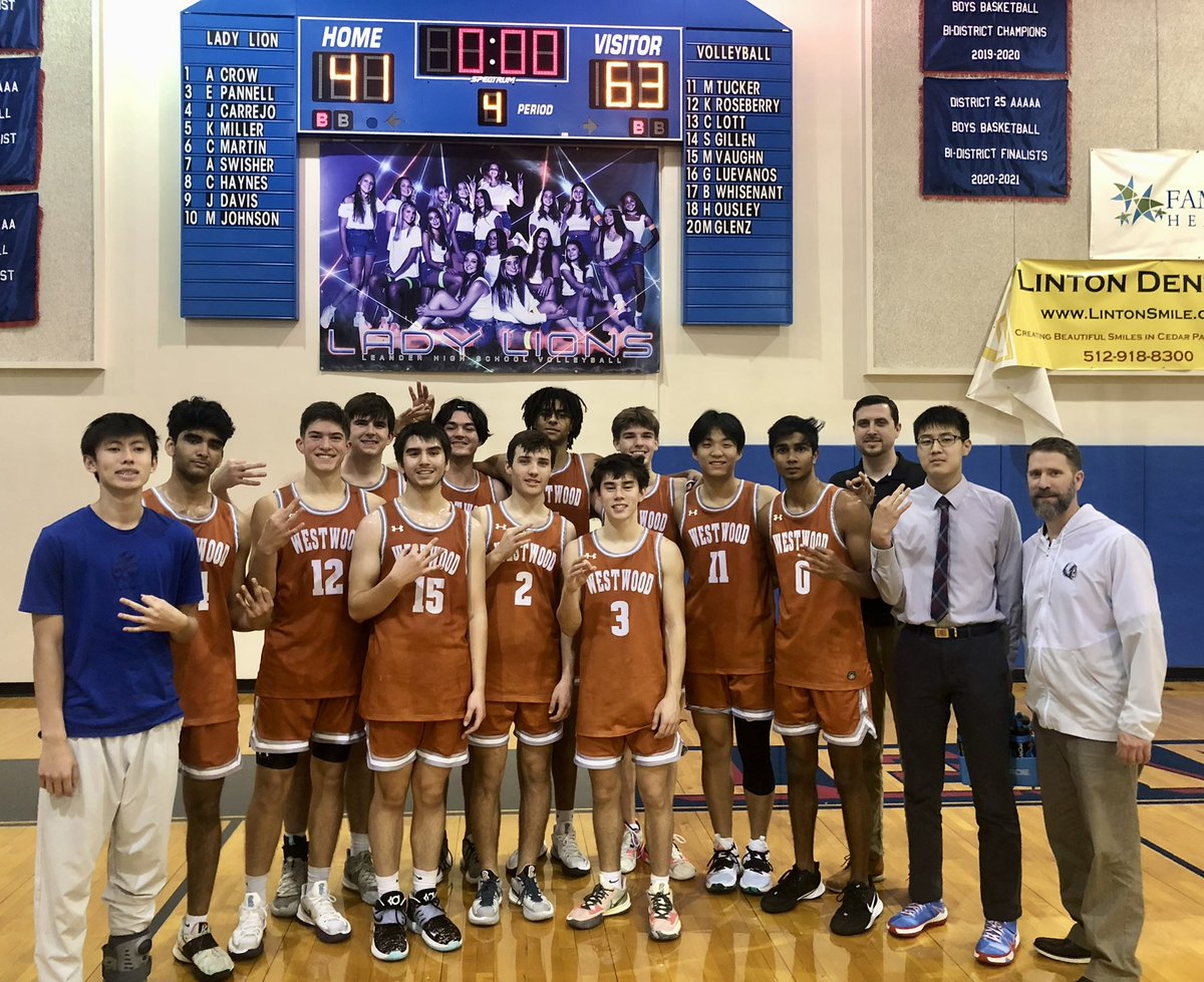 Westwoodhoop's tweet photo. Warriors win the Leander tournament! Beat Connally 63-41 in the championship game. @EngelsZachary had 23, @gabrielparr18 had 13, and @carson_k35 had 10. 

@EngelsZachary-MVP
@gabrielparr18 and @carson_k35- All Tournament team!
GO WOOD! https://t.co/0tP361BFnc