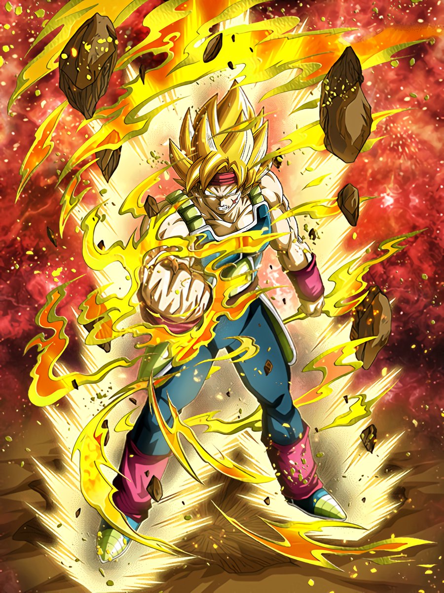 LokaX2's tweet photo. J'ai vite fait Bardock, je le corrigerais certainement mais je te donne déjà cette version #DokkanBattle #HdArt https://t.co/OdvCS56TWu