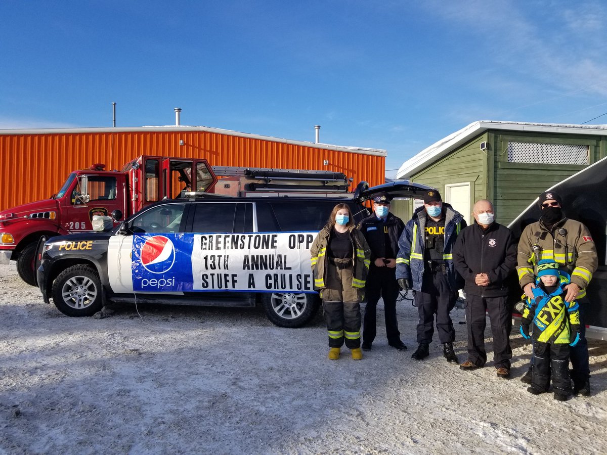 OPP_NWR's tweet photo. Big #thankyou from @OPP_NWR to #community of #Greenstone who stepped up to help #GreenstoneOPP #GreenstoneFireDepartment and #SNEMS make this years #StuffACruiser and #toydrive a big success #GreenstoneGoldMines @nofrillsCA #DaneffsFoodMarket #LonglacFreshMart @TBSstores ^bf https://t.co/o2ClyqAQY5