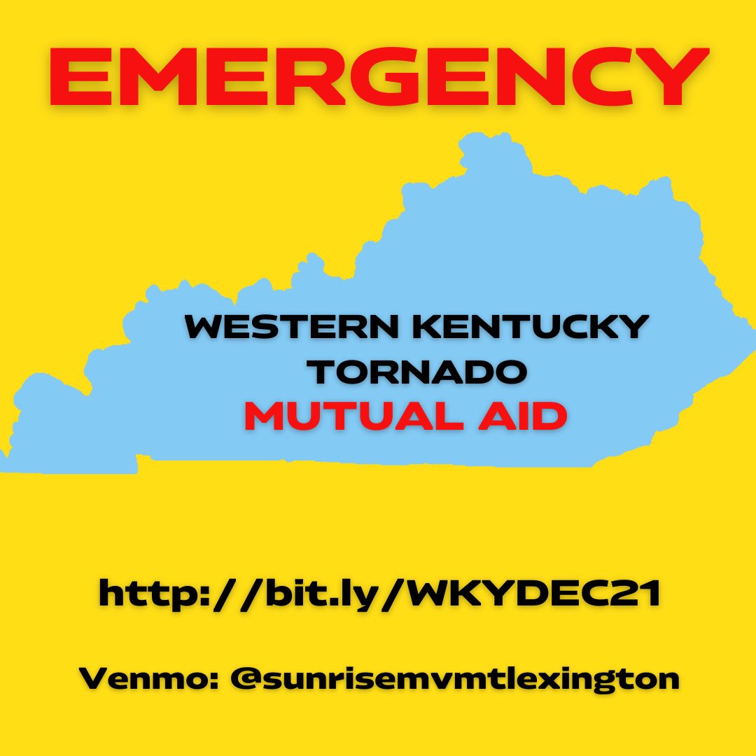 Western Kentucky has been hit by a devastating tornado, please donate if you can.