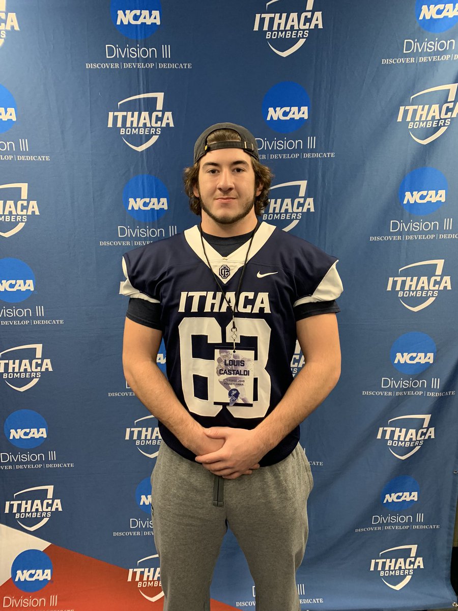 I had a great official visit yesterday at Ithaca College! I would like to thank <a href="/DanSwanstrom/">Dan Swanstrom</a> the rest of his staff and his players for a great day! #PrideAndPoise <a href="/CoachGrigs619/">Kerry Grigsby</a> <a href="/_CoachWarner/">𝙏𝙍𝙀𝙑𝙊𝙍 𝙒𝘼𝙍𝙉𝙀𝙍</a>