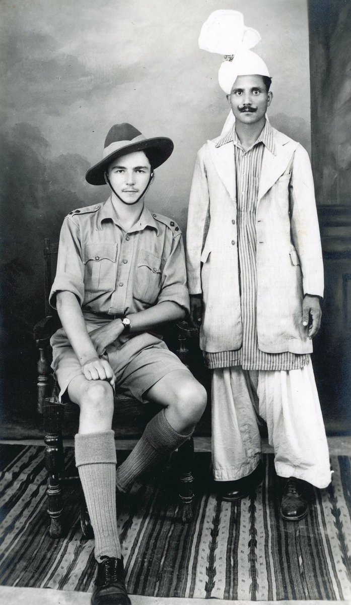 UntotheHills_'s tweet photo. J Twells1stG/R 19/9/44
“None of the papers(in England) know anything about the Burma campaign so I am writing to you at length about that
Mr bearer has brought me teatoast &amp; honey. The latter is from his own hives.
Ghulam Hussein ‘bearer’ whose honey was sent to parents in Derby https://t.co/1XZCIoaN95