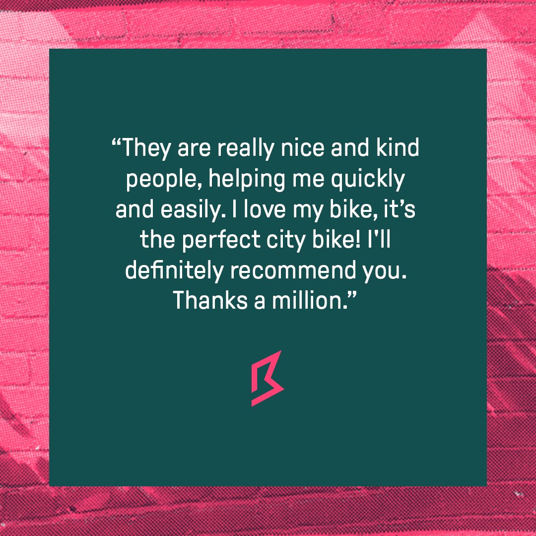 Nothing makes us smile more than TrustPilot reviews. Without our riders, we’d be nothing.