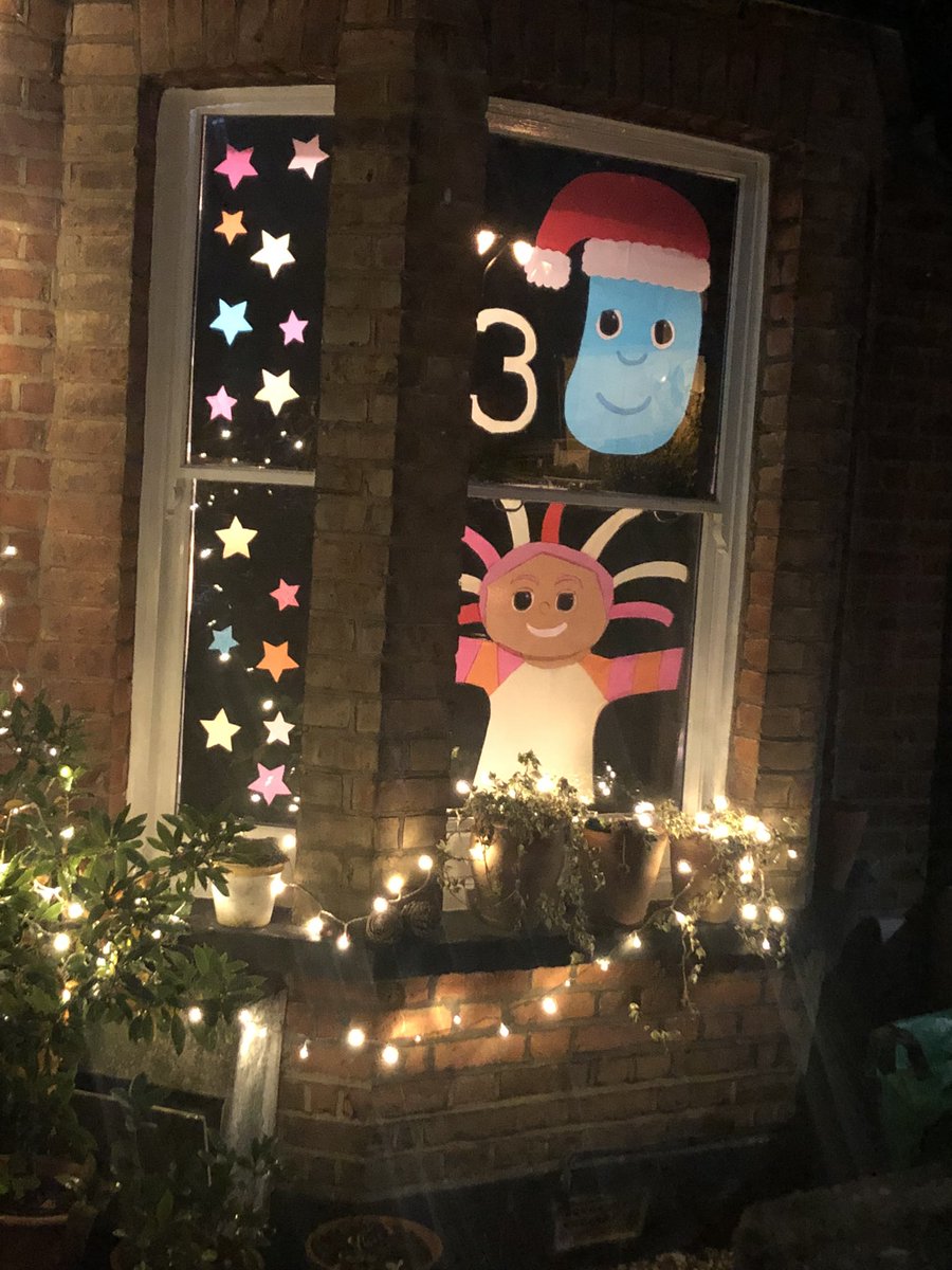 BBCTomEdwards's tweet photo. Old Hanwell, West London - incredible window Advent Calendar! https://t.co/ACLKhC8dQz