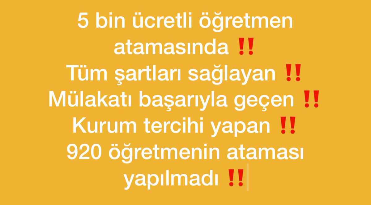 #920ÖğretmenBütçedenPayİstiyor
<a href="/RTErdogan/">Recep Tayyip Erdoğan</a> <a href="/dbdevletbahceli/">Devlet Bahçeli</a> <a href="/meb/">Maria Elena Boschi</a> <a href="/mebpgm/">Personel Genel Müdürlüğü</a> <a href="/aebilgili/">Ahmet Emre Bilgili</a> <a href="/emrullahisler/">Emrullah İŞLER</a> <a href="/kamilaydinmhp/">Prof.Dr.Kamil Aydın</a> <a href="/ZTaskesenlioglu/">Zehra Taşkesenlioğlu 🇹🇷</a> <a href="/makif_yilmaz/">Mehmet Akif YILMAZ</a> <a href="/oerdem42/">Orhan Erdem</a>  <a href="/CilezHasan/">Hasan ÇİLEZ🇹🇷</a> <a href="/mhpyasarkaradag/">Yaşar Karadağ 🇹🇷🇦🇿</a>