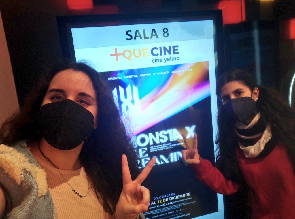 sheisamonster's tweet photo. I laughed, I cried, I got goosebumps, I sang when Joohoney said it, I danced, I choked...but most at all, I enjoyed A LOT 
#몬스타엑스
#MONSTAX  
#THEDREAMING #SEEINGTHEDREAMING in cines yelmo premium Vigo
@OfficialMonstaX https://t.co/qCXlgeFDbQ