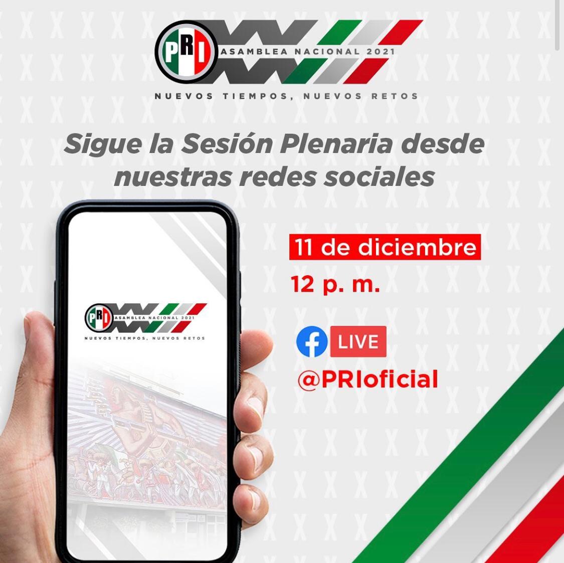 Lista para nuestra Sesión Plenaria de la XXIII Asamblea Nacional Ordinaria.
#23AsambleaPRI
#JuntasPorMéxico