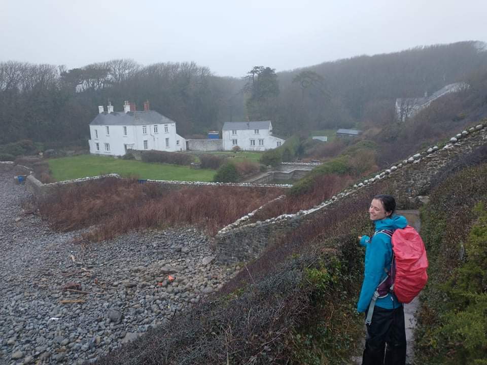 Penny_Wieser's tweet photo. Nice and muddy and damp for todays section of the #WalesCoastalPath but stunning views when the fog lifted. Found my
dream house nestled in a deserted cove... #NoMoreAvacadoToast #TimeToSaveUp https://t.co/JTdeIDq2Fm
