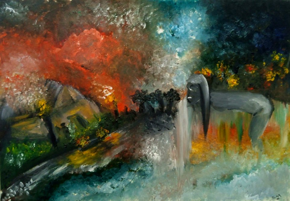 Mother Nature 🥀🖤 #landscape #home #water #sky #pure #night #light #tree #women #sign #stars #art #artist #artwork #instaart #arte #artistsoninstagram #artofvisuals #artoftheday #artsy #fineart #artistic #artists #abstractart #abstract