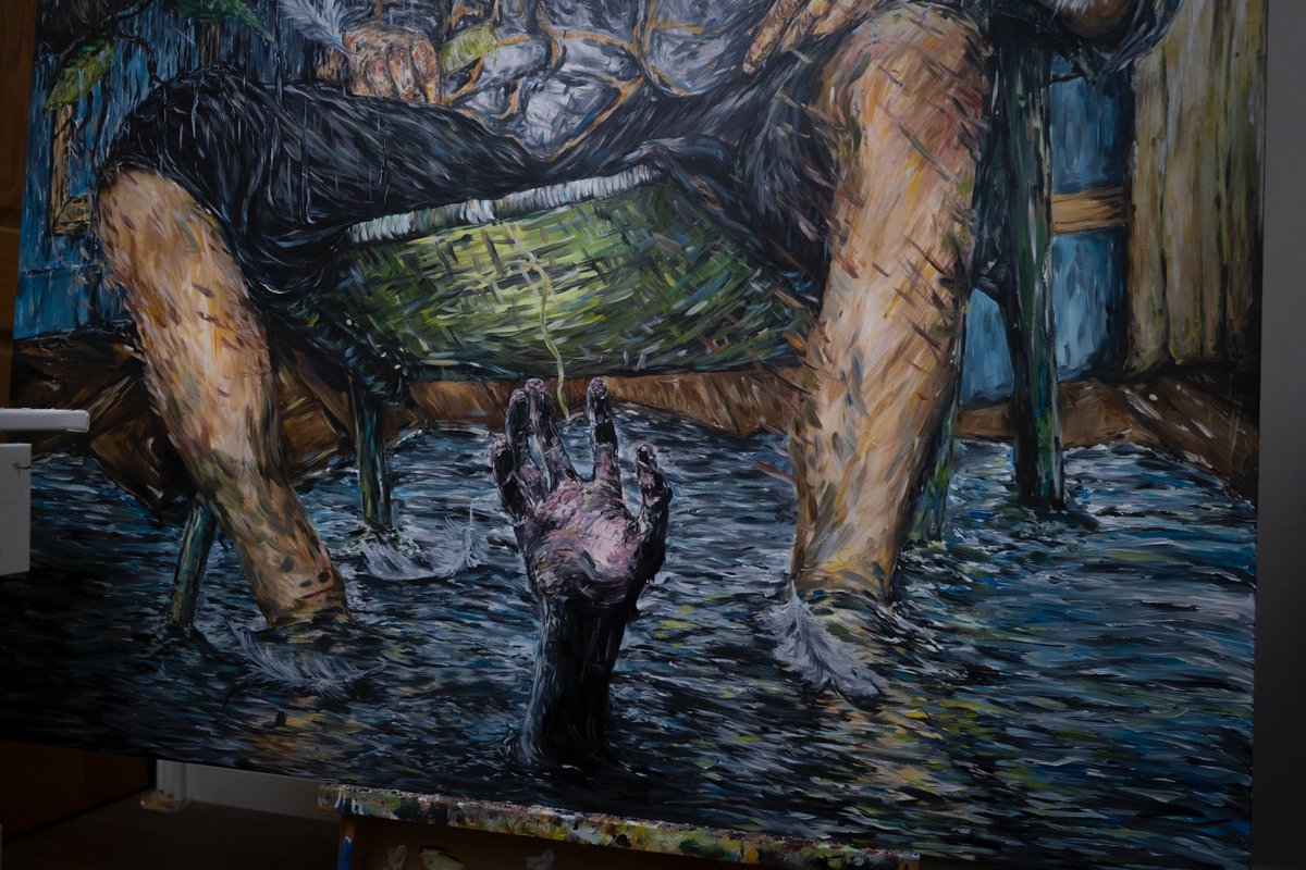 petergraysart's tweet photo. Iv spent 3 months on this piece. Near the end now.
#art #artist #painting #traditional #acrylic #endofthebegining #ontothenextone https://t.co/dFmesqjzB0