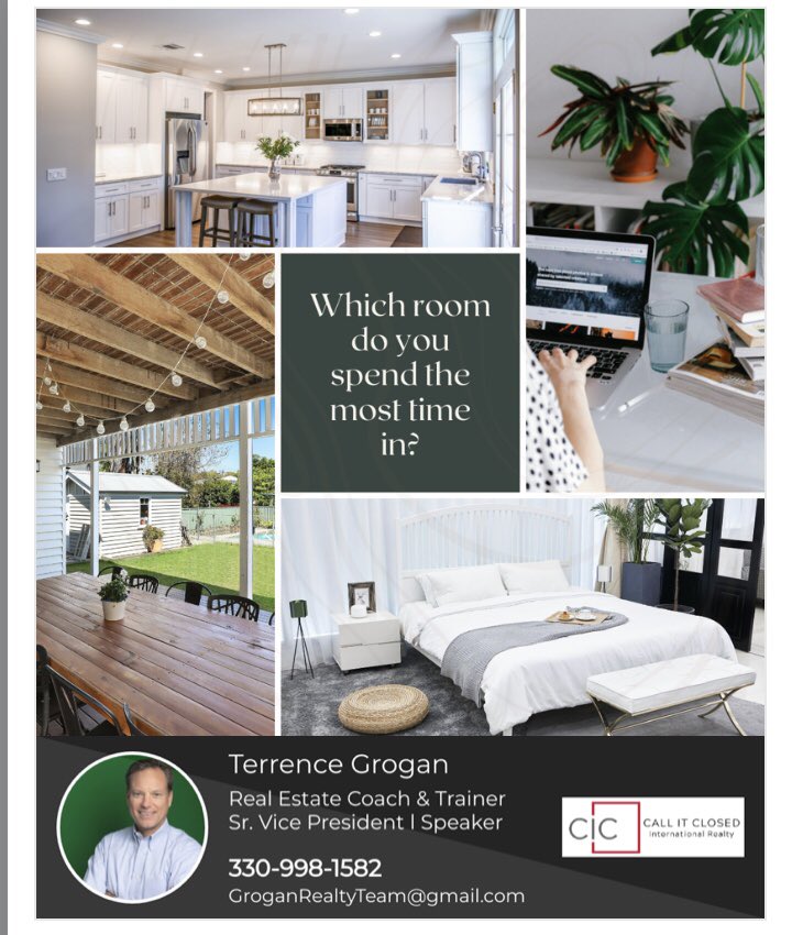 GroganRealty's tweet image. Which room do you find yourself in the most at home? 

For me, it's my home office or the Man Cave / TV Room!