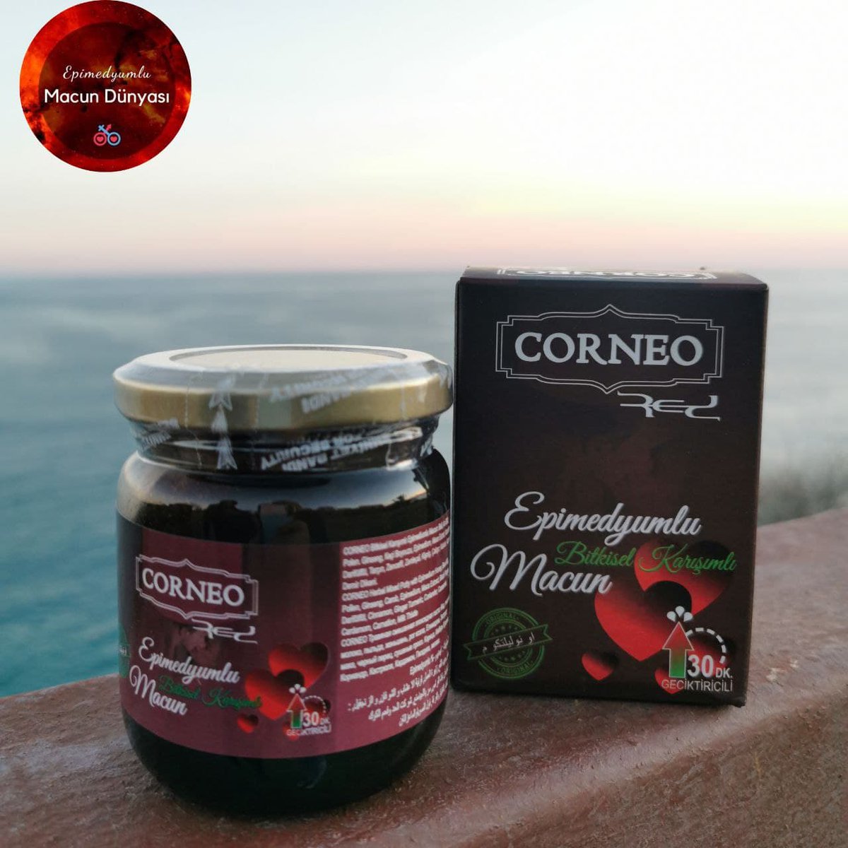 epimediumcu's tweet photo. @turkcepornvideo ❤️‍🔥 CORNEO RED &amp; CORNEO BLACK Epimedyumlu Macunlar
🥇 CİNSELLİKTE ZİRVEYE OYNAYIN
⏰ Geciktirici etkili
🛎 Güçlü ereksiyon ve devamlılık ile birlikte
🏋🏼 Güçlü performans sağlayan
43Gr. / 240 Gr. ve 12'li tek kullanımlık 15 Gr. seçenekleri ile hizmetinizdedir;
📩 İletişim için DM. https://t.co/X8nwYEJKbI