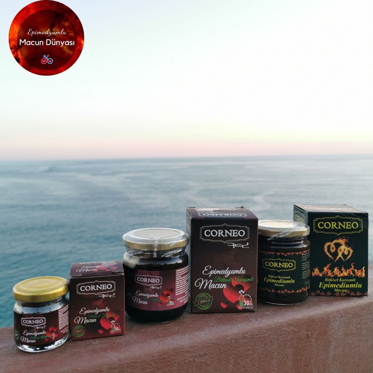 epimediumcu's tweet photo. @turkcepornvideo ❤️‍🔥 CORNEO RED &amp; CORNEO BLACK Epimedyumlu Macunlar
🥇 CİNSELLİKTE ZİRVEYE OYNAYIN
⏰ Geciktirici etkili
🛎 Güçlü ereksiyon ve devamlılık ile birlikte
🏋🏼 Güçlü performans sağlayan
43Gr. / 240 Gr. ve 12'li tek kullanımlık 15 Gr. seçenekleri ile hizmetinizdedir;
📩 İletişim için DM. https://t.co/6gRBezMPEI