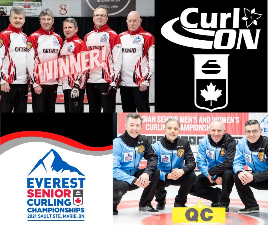 CurlingOntario's tweet photo. Our Men's #TeamOntario (Cochrane - Russell CC) are off to the @everestcurling #CSCC2021 #Finals as they defeat #TeamQuebec (Roberge - Etchimen. Final score 8-4 (E8).

WAY TO GO #TEAMCOCHRANE!!!!!

#goONgo
#Curling
#EveryonePlays https://t.co/5u2ciUM140