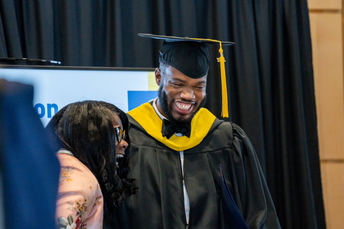 etamuniversity's tweet photo. We're all smiles, because #TAMUC graduation is just ONE WEEK AWAY. It's going to be awesome to share that special moment with all of our Lions walking the stage this semester. https://t.co/TjKX1vQ8Fe