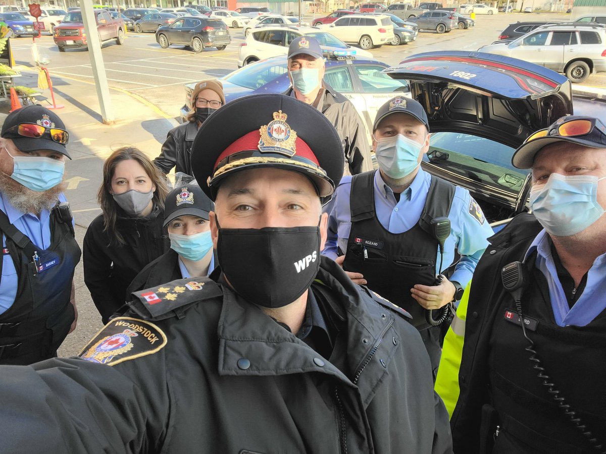 One of my favourite events of the year.  The WPS Fill a Cruiser event.  Thanks to our WPS Auxiliary Unit and our generous #community for the donations of food for distribution by the Salvation Army.