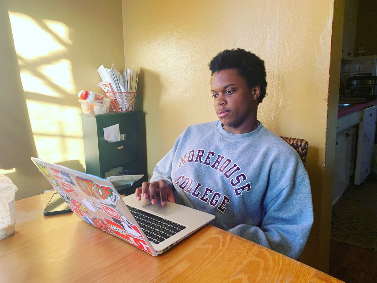 CharlesWMcKinn2's tweet photo. Baby boy just got accepted to @Morehouse! Congratulations, Chioke. Sincerely, Dad (c/o ‘89) https://t.co/zG0vFkyrpa
