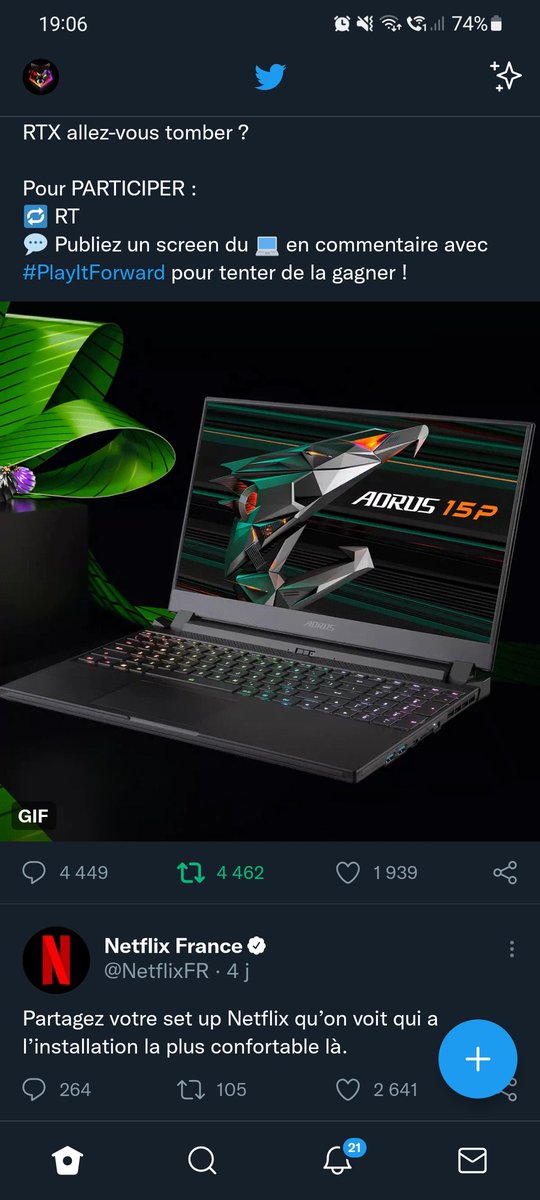 AoozneM's tweet photo. @NVIDIAGeForceFR #PlayltForward https://t.co/5tfNRskS1d