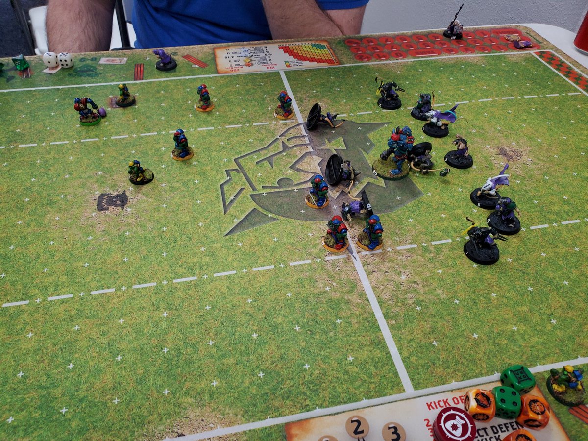 Round two against Paul's Skaven.