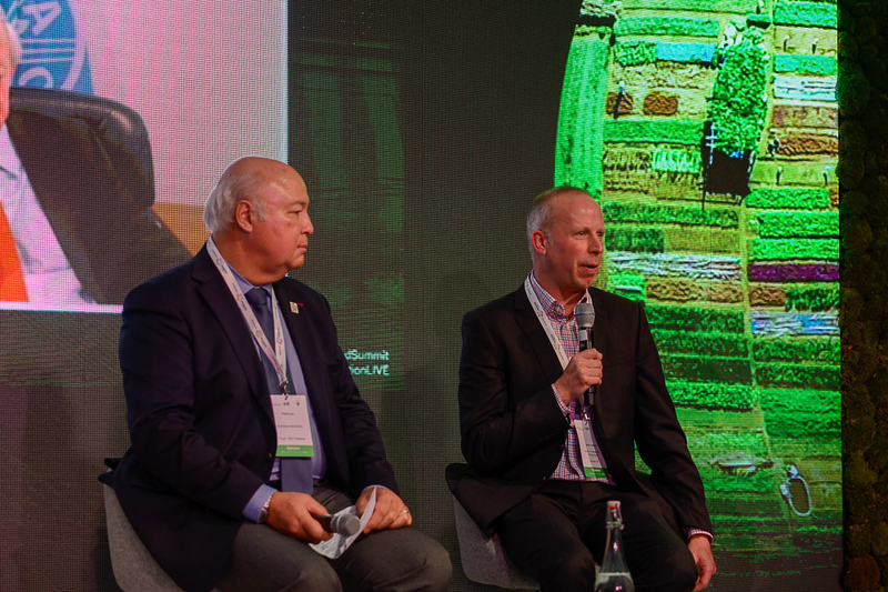 Andy Cureton from <a href="/innovateuk/">Innovate UK</a> speaking at the #AgriFoodSummit: "There is no silver bullet, there is no one technology or solution that's going to tackle the sector's emissions. So we need to support a whole range of technologies".

Register here to watch: bit.ly/3DLksMQ