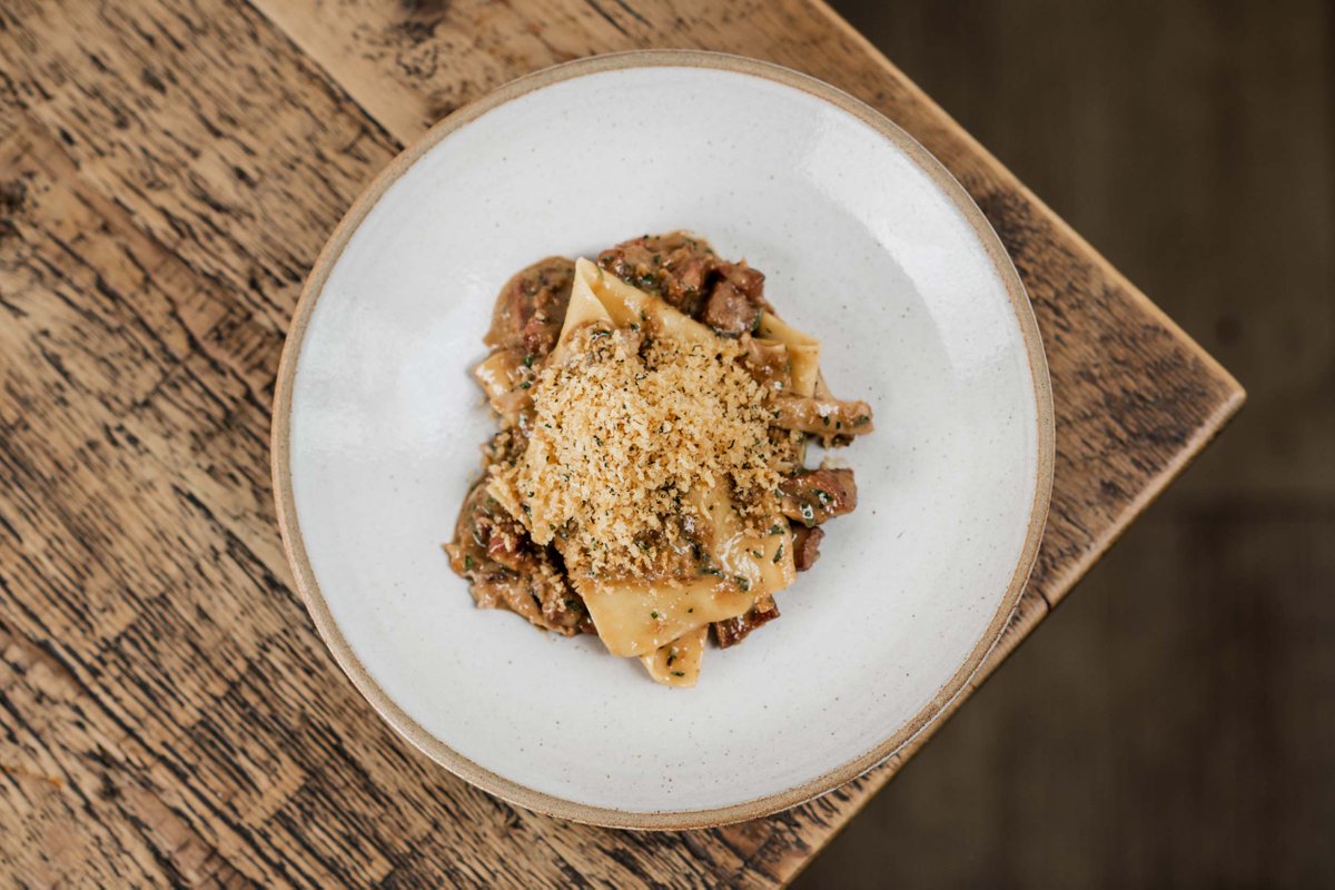 Braised Rabbit Leg Pappardelle… Another standout dish to try in December showcases our head chef Dave’s passion for making his own pasta, combined with the local provenance of game season’s best produce…

#brasiedrabbit #eatseasonal #cardiff #autumnfoods