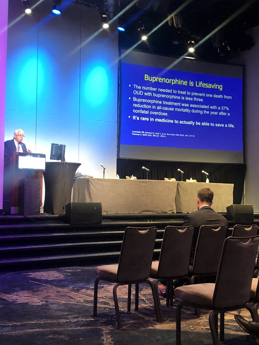 Gene Viscusi talking about how buprenorphine saves lives at PGA75 #PGA75 #PGA