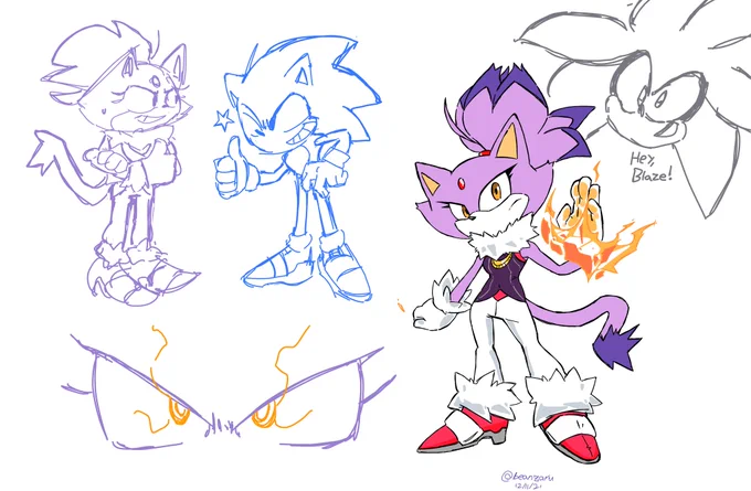Redesigning Sonic characters is my passion. #myart

If there's anyone to blame, it's the hype behind the Sonic movies. 