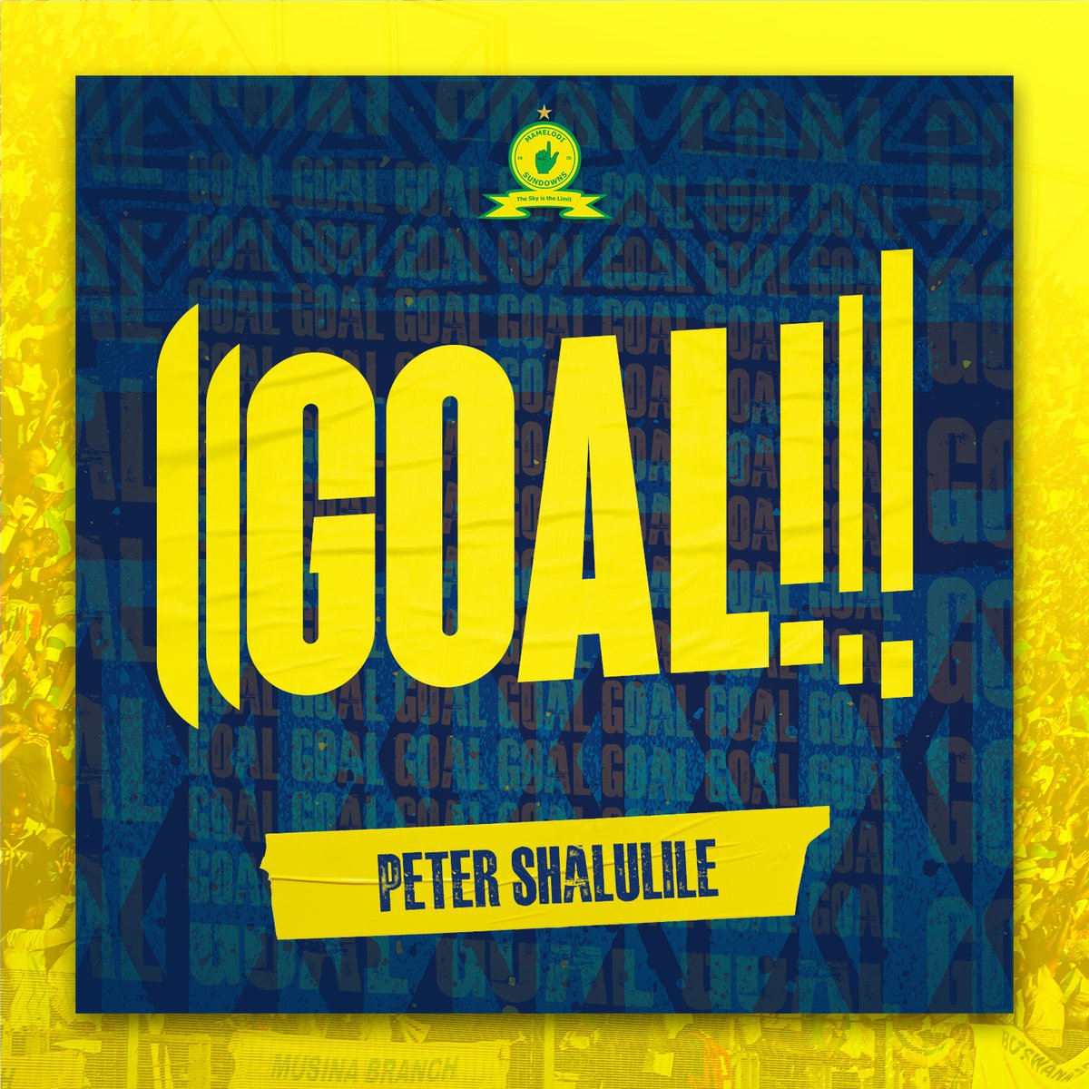 Masandawana's tweet photo. 9' GOAL! Mshishi threads the needle to find Peter in space, The Namibian finishes the job to give us the lead!

#Sundowns #DownsLive #DStvPrem https://t.co/D9OF50otT0